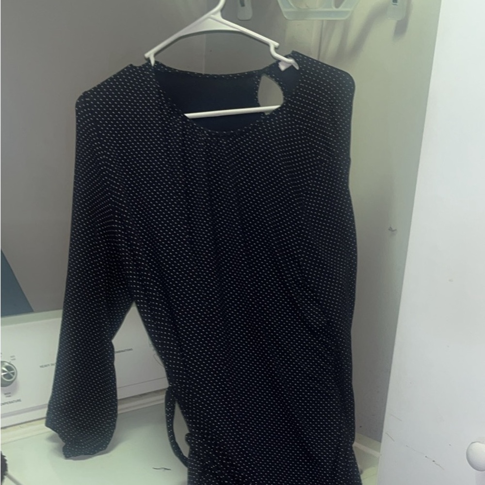 Gap Dress- Bell Sleeves; mid-calf length